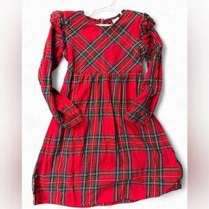 Wonder Nation Red Plaid Kids Dress